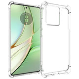 Motorola Edge 40 Stødsikkert TPU Cover - Gennemsigtig