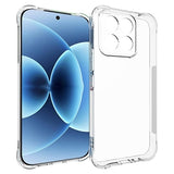 Xiaomi 17 Max Stødsikkert Silikone Cover - Gennemsigtig