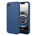 iPhone 16e/17e Stødsikkert Silikone Cover - Blå