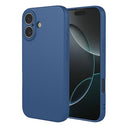 iPhone 17 Stødsikkert Silikone Cover - Blå
