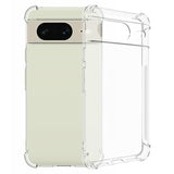 Google Pixel 8 Stødsikkert TPU Cover - Gennemsigtig