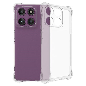 Motorola Edge 60 Pro Stødtæt TPU Cover - Gennemsigtig
