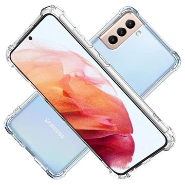 Samsung Galaxy S21 5G Stødsikkert TPU Cover - Gennemsigtig