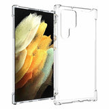 Samsung Galaxy S22 Ultra 5G Stødtæt TPU Cover - Gennemsigtig