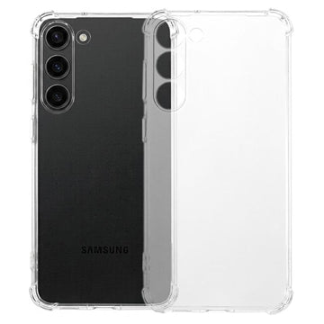 Samsung Galaxy S23 5G Stødsikkert TPU Cover - Gennemsigtig