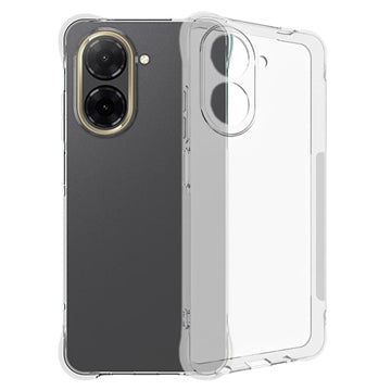 Xiaomi Redmi A5 4G/Poco C71 Stødtæt TPU Cover - Gennemsigtig