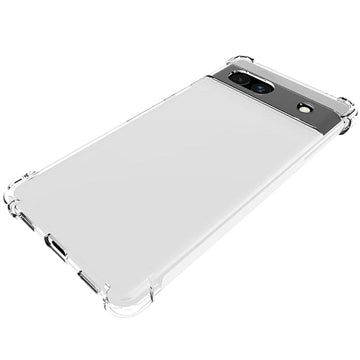 Stødsikkert Google Pixel 7a TPU Cover - Gennemsigtig
