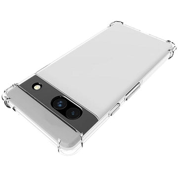 Stødsikkert Google Pixel 7a TPU Cover - Gennemsigtig