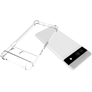 Stødsikkert Google Pixel 7a TPU Cover - Gennemsigtig