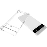 Stødsikkert Google Pixel 7a TPU Cover - Gennemsigtig
