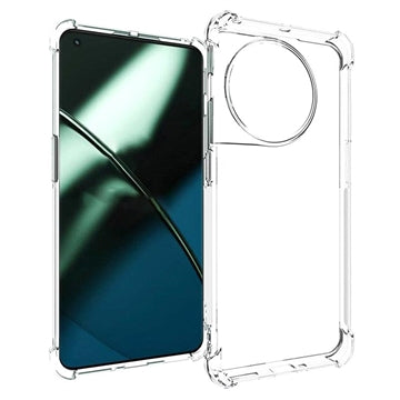 Stødtæt OnePlus 11 TPU Cover - Gennemsigtig