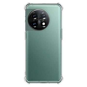 Stødtæt OnePlus 11 TPU Cover - Gennemsigtig