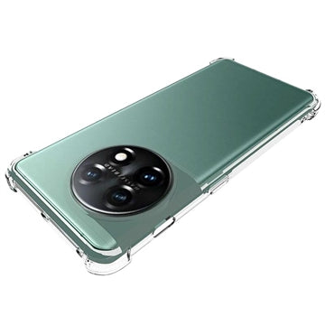 Stødtæt OnePlus 11 TPU Cover - Gennemsigtig
