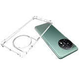 Stødtæt OnePlus 11 TPU Cover - Gennemsigtig