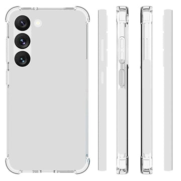 Stødtæt Samsung Galaxy S23+ 5G TPU Cover - Gennemsigtig