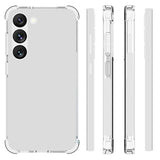 Stødtæt Samsung Galaxy S23+ 5G TPU Cover - Gennemsigtig
