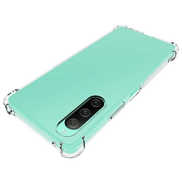 Stødtæt Sony Xperia 10 V TPU Cover - Gennemsigtig