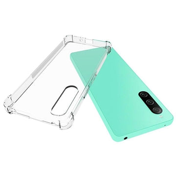 Stødtæt Sony Xperia 10 V TPU Cover - Gennemsigtig