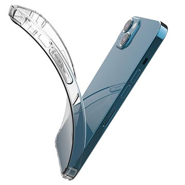 Shockproof iPhone 13 TPU Cover - Gennemsigtig