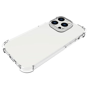 Stødsikkert iPhone 14 Pro TPU Cover - Gennemsigtig