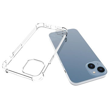 Stødtæt iPhone 14 TPU Cover - Gennemsigtig