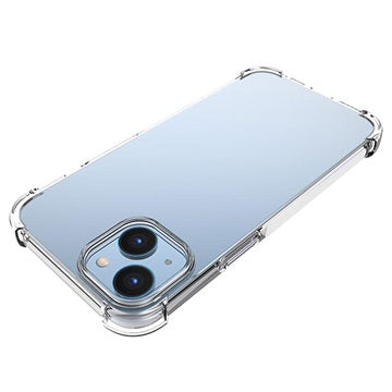 Stødtæt iPhone 14 TPU Cover - Gennemsigtig