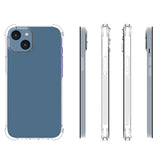 Stødtæt iPhone 14 TPU Cover - Gennemsigtig