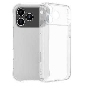 iPhone 17 Pro Stødtæt TPU Cover - Gennemsigtig