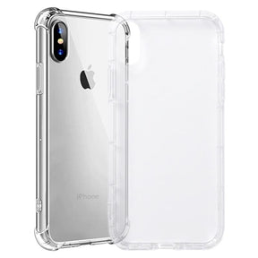 iPhone X/XS Stødsikkert TPU Cover - Gennemsigtig