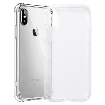 iPhone X/XS Stødsikkert TPU Cover - Gennemsigtig