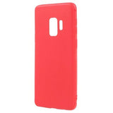 Samsung Galaxy S9 Silikone Cover - Fleksibelt og Mat - Rød