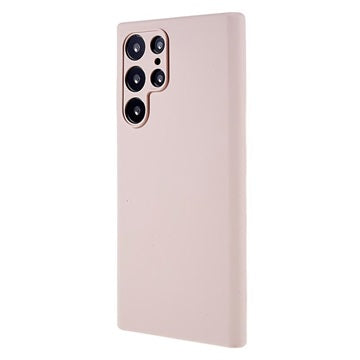 Silky Samsung Galaxy S22 Ultra 5G Silikone Cover - Pink