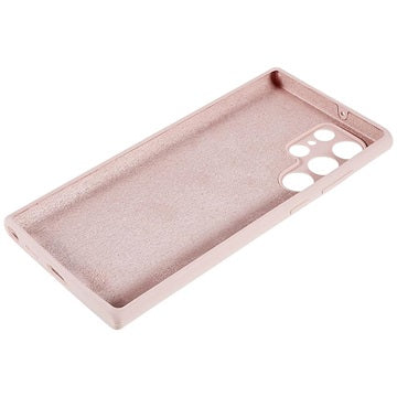 Silky Samsung Galaxy S22 Ultra 5G Silikone Cover - Pink