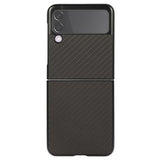 Samsung Galaxy Z Flip3 5G Slim Cover - Karbonfiber - Sort