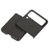 Samsung Galaxy Z Flip3 5G Slim Cover - Karbonfiber - Sort