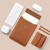 Slim Fit 3-i-1 universelt beskyttelseshylster til tablet/laptop - 13" - Brun