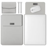 Slim Fit 3-i-1 universelt beskyttelseshylster til tablet/laptop - 13" - grå