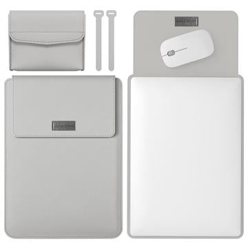 Slim Fit 3-i-1 universelt beskyttelseshylster til tablet/laptop - 13" - grå