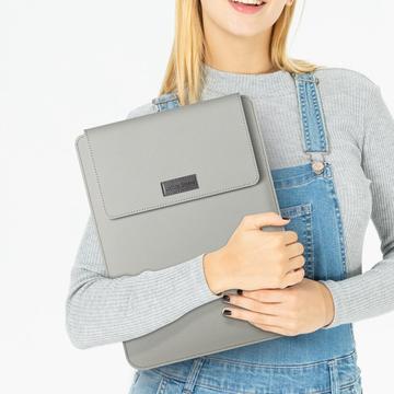 Slim Fit 3-i-1 universelt beskyttelseshylster til tablet/laptop - 13" - grå