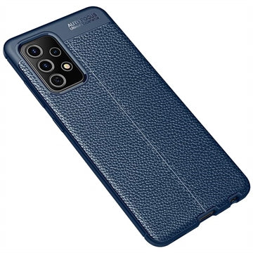 Samsung Galaxy A52 5G/A52S 5G Slim-Fit Premium TPU Cover - Blå