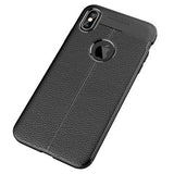 Slim-Fit Premium iPhone XS Max TPU Cover - Sort