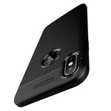 Slim-Fit Premium iPhone XS Max TPU Cover - Sort