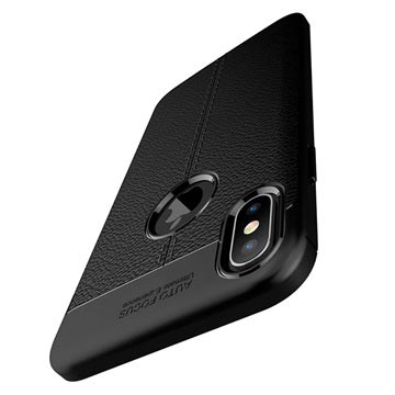 Slim-Fit Premium iPhone XS Max TPU Cover - Sort