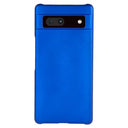 Google Pixel 7a Gummibelagt Plastik Cover - Blå