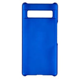 Google Pixel 7a Gummibelagt Plastik Cover - Blå