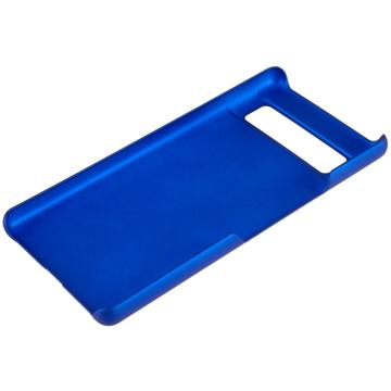 Google Pixel 7a Gummibelagt Plastik Cover - Blå