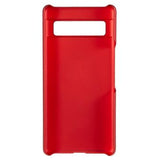 Google Pixel 7a Gummibelagt Plastik Cover - Rød
