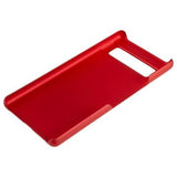 Google Pixel 7a Gummibelagt Plastik Cover - Rød