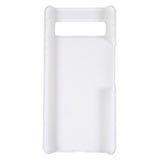 Google Pixel 7a Gummibelagt Plastik Cover - Hvid