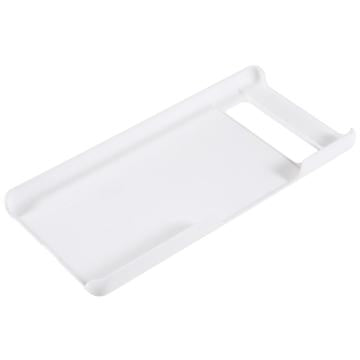 Google Pixel 7a Gummibelagt Plastik Cover - Hvid